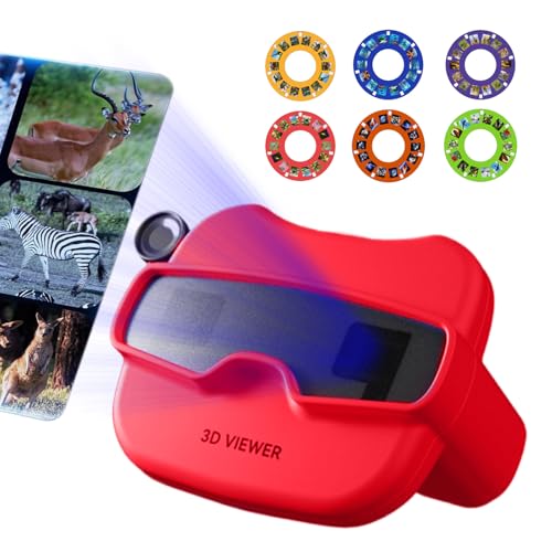 ViewNoculars Visor 3D para | Visor de carretes de explorador educativo para el aprendizaje y el descubrimiento | Juguete interactivo con discos de temática del océano | Juguetes