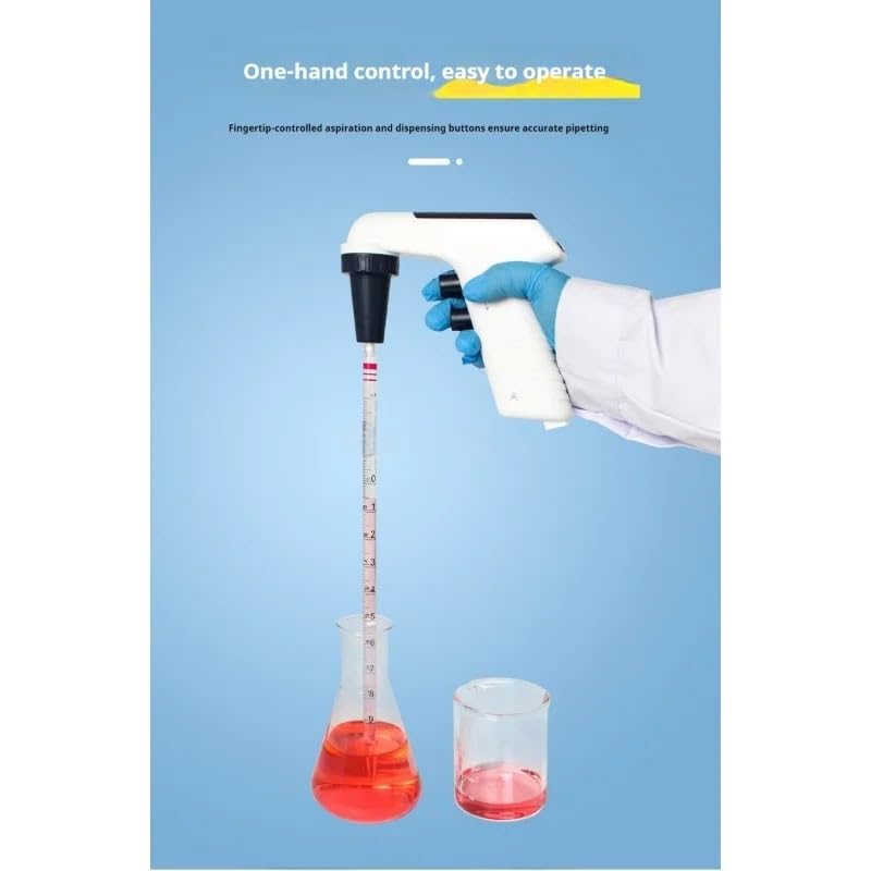 Electronic Pipette, Pipette, Electric Large Volume Display,Portable Pipette Device