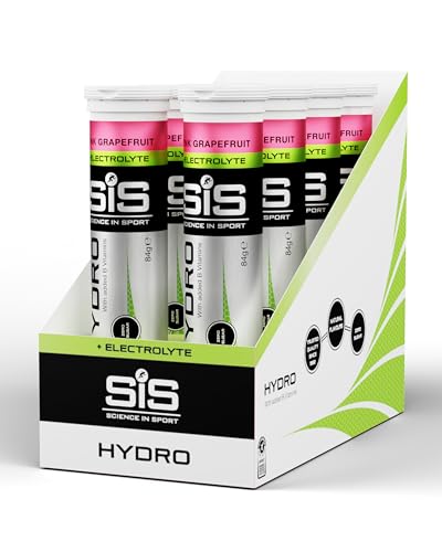 Science in Sport HYDRO comprimidos de 160 uds. Pomelo rosa - Comprimidos de electrolitos, Veganos y sin gluten, Comprimidos efervescentes para promover la hidratación y el equilibrio electrolítico