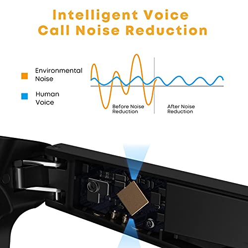 Bluetooth Sunglasses, Blue Light Filtering & Polarized Sunglasses, Smart Glasses with Open Ear Audio, Built-in Mic… - Image 4