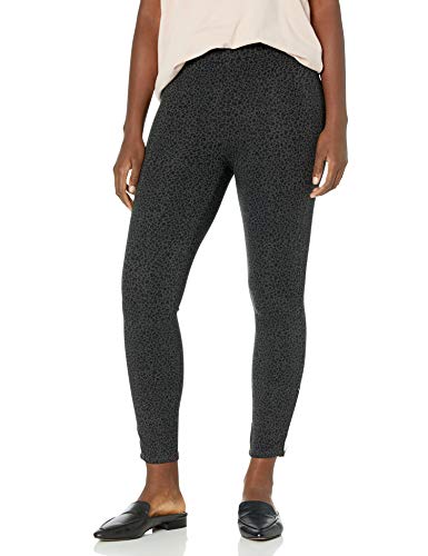 Daily ritual women's ponte knit skinny-fit legging with ankle sid…