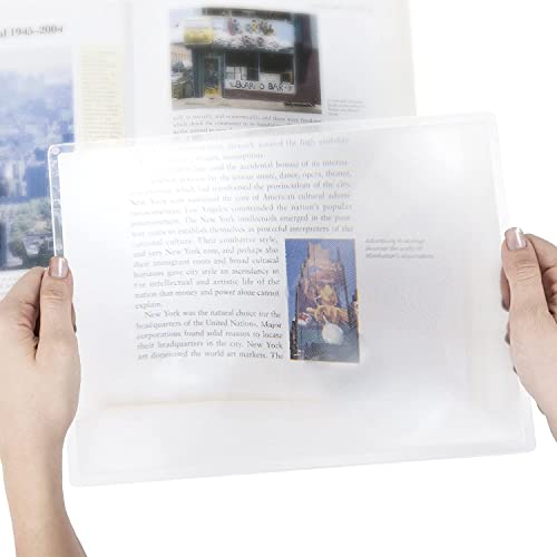Image of oddpod A4 Big Size Fresnel Lens & Flexible Plastic 3X Magnifying Sheet - Pack of 1