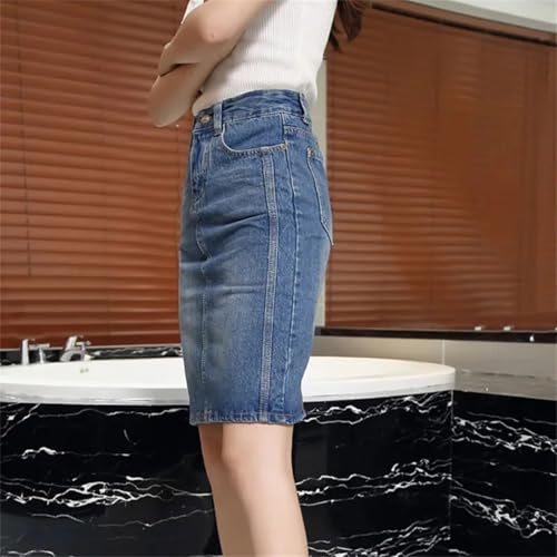 Women's High-Waisted Straight Skirts Summer Casual Slim Bag Hip Skirts4