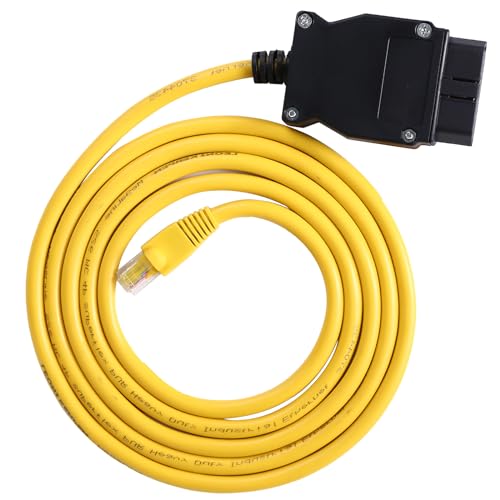 TTXSPP Enet OBD2 Cable for BMW F- Series Coding OBD ENET Cable RJ45 Compatible with E-SYS ICOM ISTA+ Bootmod3 Bimmercode 6.6ft/2M