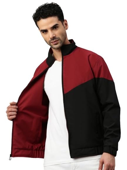 Buy VOXATI Men's Reversible Jacket win792-m_Black_M at Amazon.in