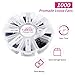 Premade Fans Eyelash Extensions 1000 20D Promades Eyelash Volume Lash Extensions Pointed Base Loose Fans Premade Lash Extensions Fans Handmade Pre Made Volume Lashes Mix (20D-0.07C, 15-20mm)