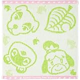 丸眞 ハンドタオル 任天堂 どうぶつの森 たのしい仲間たち 綿100% 抗菌防臭加工 4485010400