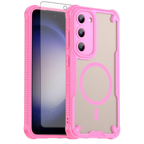 Coque Samsung S23 aimantée antichoc avec protection écran intégrale