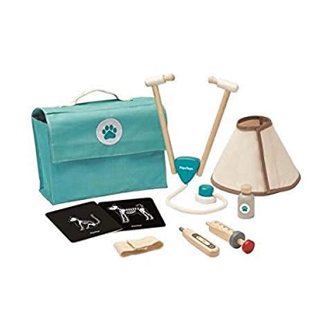 PlanToys 3490 Veterinary Set, Multiple Colour Cover