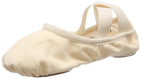 So Danca Women's SD-SD16_Blck Ankle Strap Ballet Shoe, Pink, 4 Big Kid