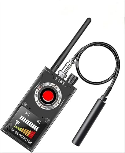 6-in-1 Anti Spy Hidden Camera Detector,Bug Detector Device,Radio Frequency RF