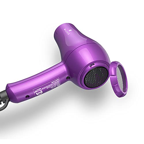 Mini Lightweight Hair Dryer For Pour Painting & Rv Compact Travel Blow Dryer For Kids 1000W Ionic Dryer With Concentrator, Cool Shot Button #TOP4
