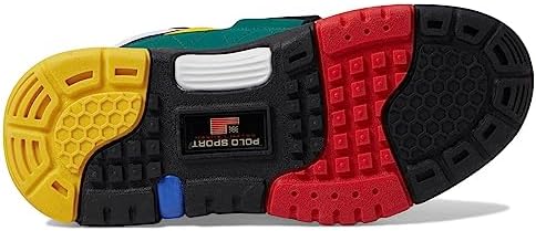 POLO RALPH LAUREN Boy's PS 100 (Little Kid/Big Kid) Black/White/Multi 6 Big Kid M | Image 2
