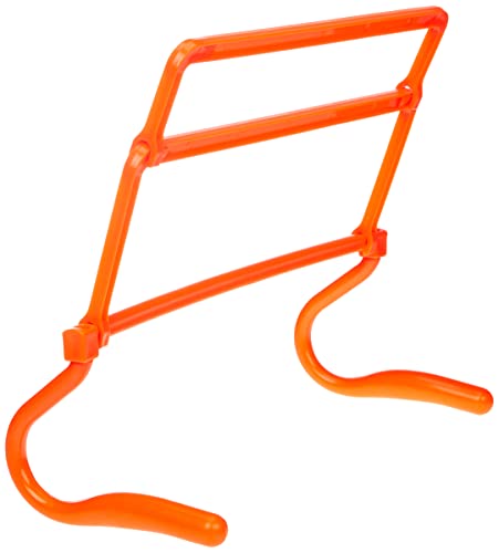 Trademark Innovations Adjustable Speed Training Hurdles (Set of 5), Orange