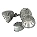 Weatherproof LED Flood Light Kit with Motion Sensor, Gray