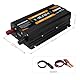 Spannungswandler 12V 230V 1500W Wechselrichter Großes Display Stromwandler 12 auf 230 Inverter