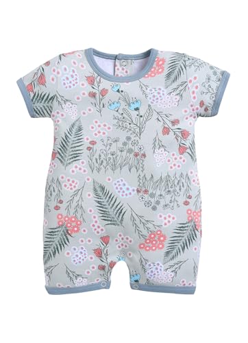 Image of BABYGO Baby Half Sleeve Rompers 100% Cotton for New Born Baby|Daily Suits for Baby Boys & Girls| 0-3M| 3-6M|6-9M|Onesies| Infant Clothes | Pack of 1