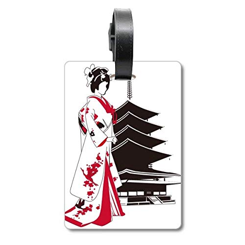 Étiquette de sac de croisière Kimono pour retrouver sa valise au port