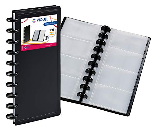 Preisvergleich Produktbild Viquel AMD Geode Tür Visitenkarte 160 Karten schwarz