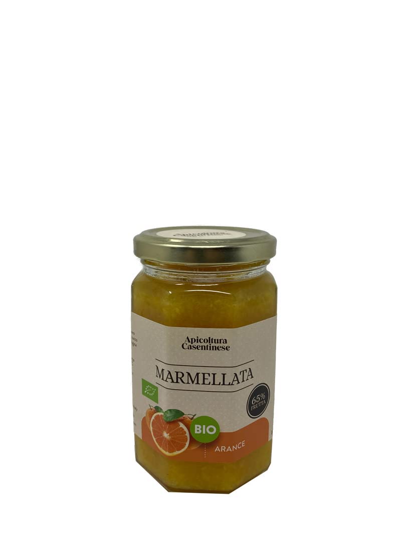 Apicoltura Casentinese Confettura Extra Bio Arance 330 g (6 Barattoli)