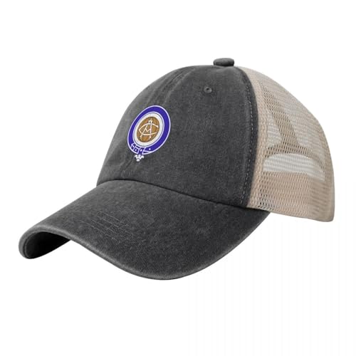 ORHFHVW Gorra de béisbol Vintage Atletico Madrid Algodón Sombreros de Malla Vaquera Regalo de cumpleaños