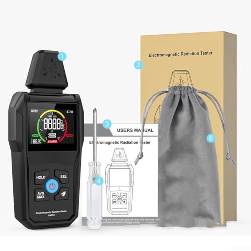 Medidor EMF01 con sonda triple para radiación electromagnética miniatura 6