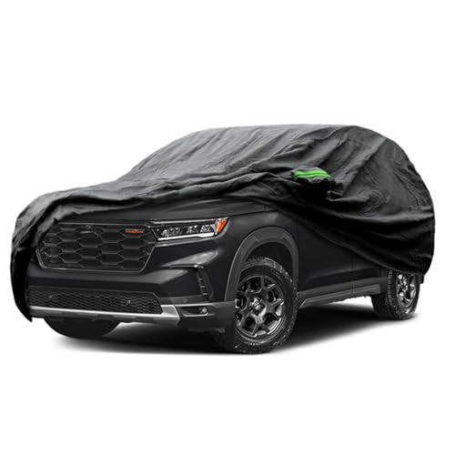 Image of Proadsy Custom Fit 2019-2025 Honda Passport Car Cover Waterproof UV Outdoor | UV-Blocking Waterproof With Soft Lining Prevents Leaks & Scratches. Perfect For Sunny, Snowy Outdoor Parking, Garage Storage