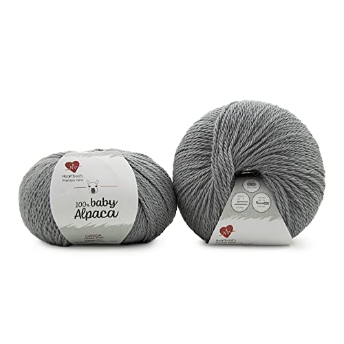 Image of Baby Alpaca, is Pure 100% Baby Alpaca Fibre. Oekotex Class 1 Certified. Pack of 2 Balls - 50gm Each Shade no - BAC15