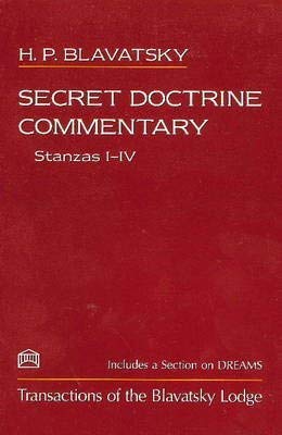 Secret Doctrine Commentary 0911500103 Book Cover