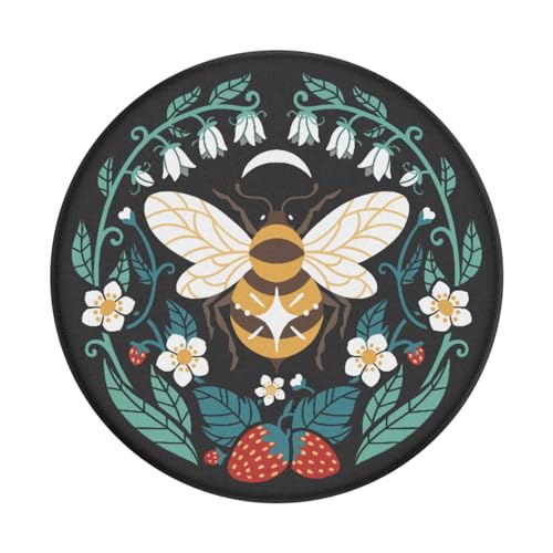 Image of PopSockets Adhesive Phone Grip, Holder, Phone Stand, Bee - Bee Boho