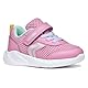 Geox Baby-Mädchen B SPRINTYE Girl D Sneaker, Pink/Watersea, 23 EU