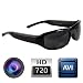Produktbild WISEUP 16GB 1920x1080P HD Versteckte Spionagekamera Sonnenbrille Tragbar Eyewear Video Überwachungskamera mit SD Aufzeichnung
