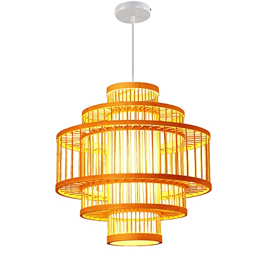 Suspension luminaire en bois et plafonnier lanterne chic d'Asie du Sud-Est