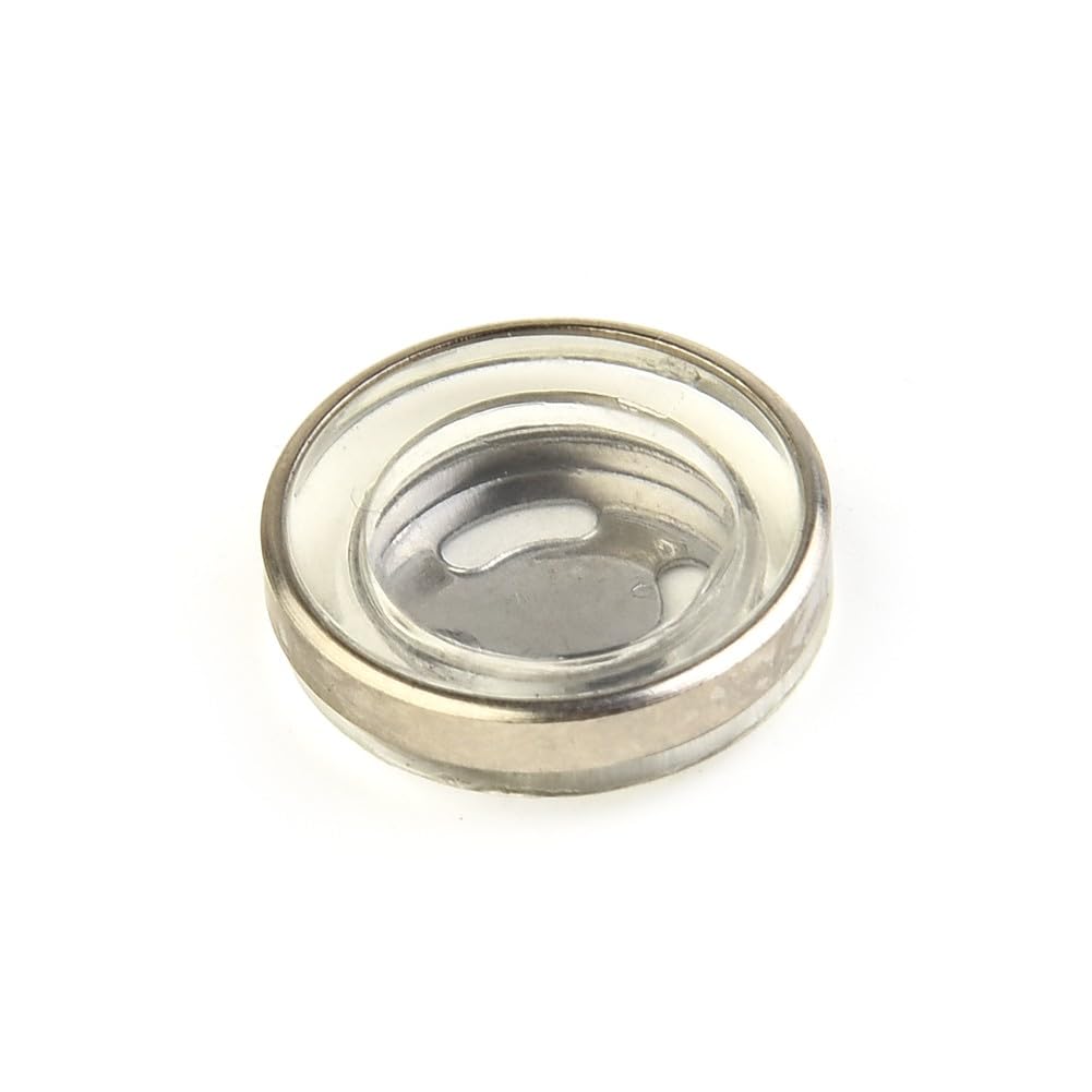 18mm for Motorcycle Brake Master Cylinder Sight Glass with Gasket 2-Pack Front or Rear Reservoir, Compatible with for Dirt Bikes