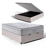 Cama Box Baú com Colchão de Molas Ensacadas D33 Pillow In Ortobom Freedom (Casal)