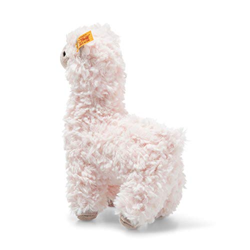 Steiff 069437 - Original Plüschtier Lama Soft Cuddly Friends Luciana, Kuscheltier ca. 19 cm, Markenplüsch Knopf im Ohr… – Bild 6