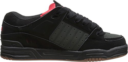 Image of Globe Mens Fusion Skate Shoes, Black /Red /Night, 14 M US
