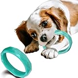 Sweet Paws Puppy Teething Rings, Bracelet Food Grade Silicone Chew Toys for Small Dogs and Medium Dog, Puppy Nipping Solution Toys, Chew Toys for Puppies 0-6 Months - Shimmering Sea