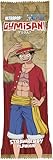 GUMISAN Spaghetti Fruchtgummi mit Erdbeergeschmack, One Piece, Luffy - 1 x 75 g