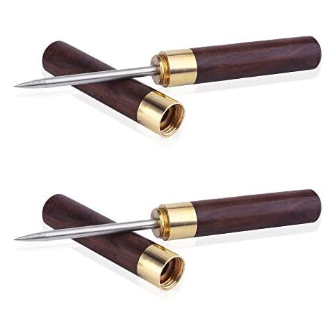 Tragbares Holz-Eispickel, Eiswerkzeug, Küchenwerkzeug mit Sicherheitsabdeckung Cover