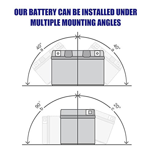 Image of ATV Battery YTZ10S-BS, UPLUS EBZ10-4-2 Scooter Snowmobile UTV Motorcycle Battery Maintenance Free - Sealed AGM Powersports Batteries Compatible with Honda Suzuki Kawasaki Yamaha