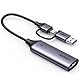 UGREEN Video Capture Card, USB 3.0 HDMI auf USB C/A Videoaufnahmekarte, 4K Eingang und 2K30Hz Capture, hdmi Grabber kompatibel mit Switch PS5 Xbox TV Stick Camera Laptop iPad Mac Handy Mac mini 4