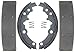 ACDelco 17553R Professional Riveted Rear Drum Brake Shoe Set