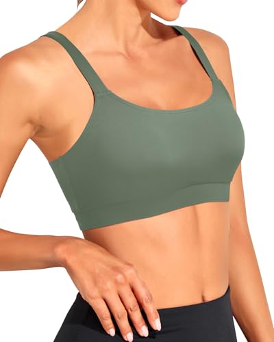 Image of Tempt Me Women Sports Bra Swim Crop Tops Only | Scoop neck, Bathing suits top, Removable cups, Adjustable straps