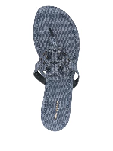 Tory Burch Women's Miller Denim Thong Sandals2