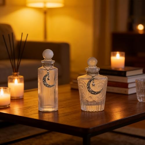 Jarre d'eau au clair de lune NICENEEDED en verre pour rituels