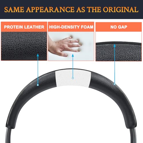 Image of SOULWIT Upgraded Headband for Bose QC Ultra /New QuietComfort Ultra(2nd Gen) Wireless Headphones, Replacement Headstrap Pad Repair Part - Black