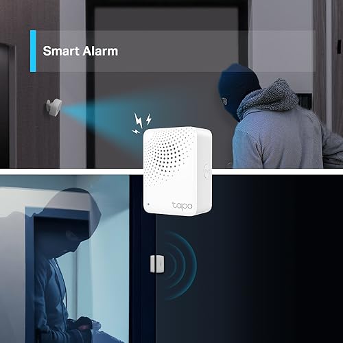 Image of TP-Link Tapo Temperature and Humidity Sensor Starter Kit: T310 Sensor + H100 Hub (High-Accuracy Swiss-Made Sensor | Real-Time Notifications | Long-Lasting Performance)