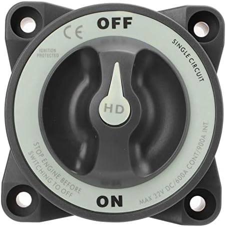 Battery On Off Switch, 600A Master Battery Power Cut Disconnect Switch ...