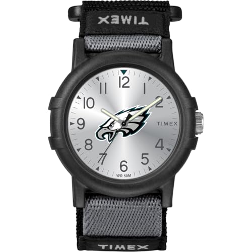 Timex TWZFDOLYA NFL リクルート マイアミドルフィンズウォッチ, フィラデルフィア・イーグルス, One Size, ミニマリスト。